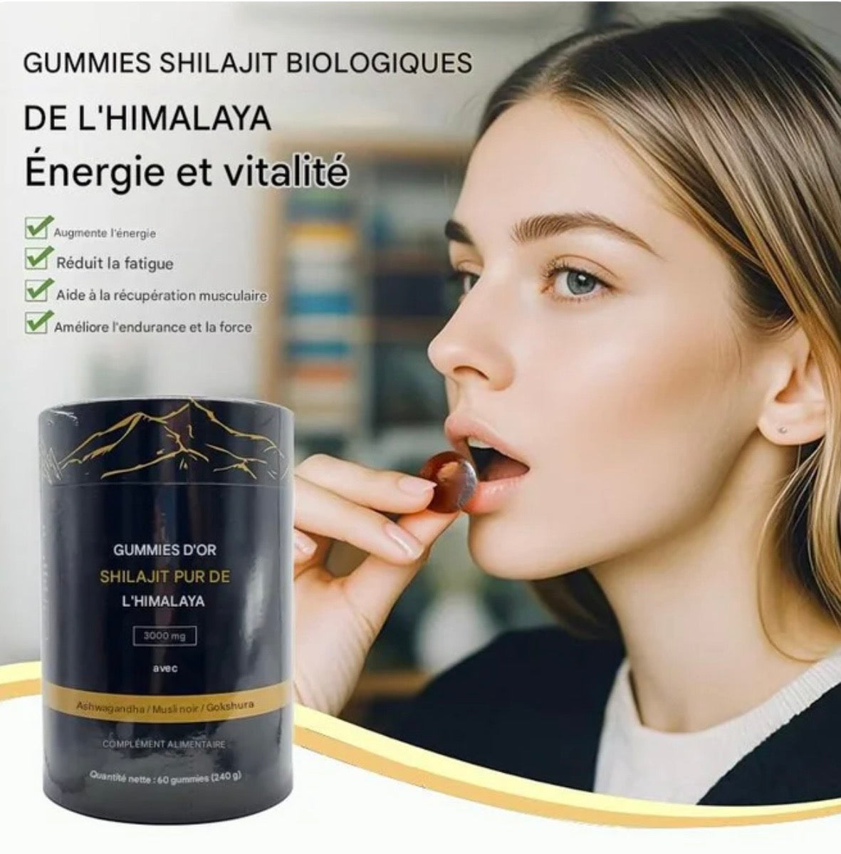 Shilajit gold 60Gummies